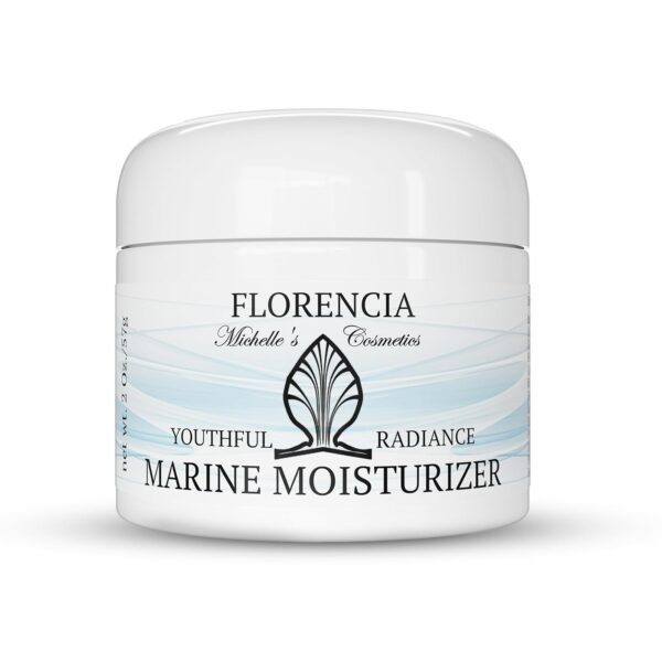 71PVAvsTflL._SL1500_.jpg Florencia Marine Moisturizer - Youthful Radiance Face & Neck Cream - Hydrating, Wrinkle-Reducing, Firming Cream with Hyaluronic Acid for Men & Women, 2 oz
