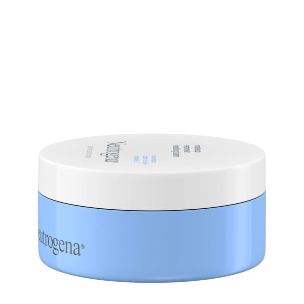 Neutrogena Makeup Remover Melting Balm to Oil with Vitamin E, Gentle and Nourishing Cleansing Balm for Eyes, Lips, or Face, Travel-Friendly for On-the-Go, 2.0 oz