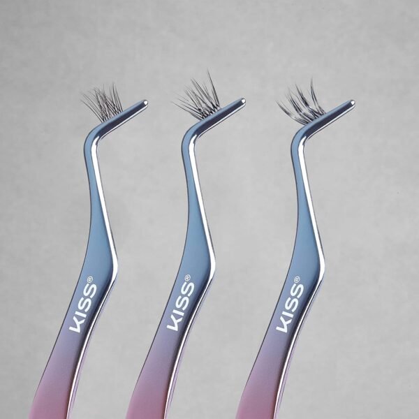 71Q4BZgSKFL._SL1500_.jpg KISS Falscara DIY Eyelash Extension Wisp Applicator for Mistake-Proof Artificial Lash Placement – Ergonomically Designed Handle to Easily Build Your Featherlight Synthetic Reusable Eyelash Clusters