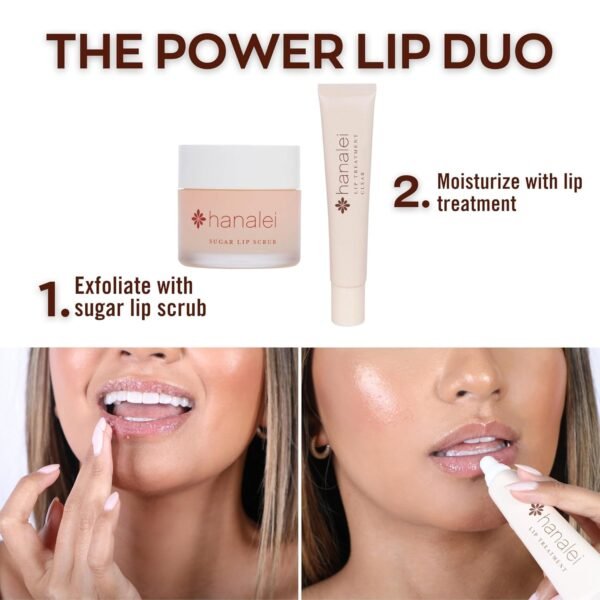 71QM9J3qWL._SL1500_.jpg Hanalei Lip Treatment for Dry, Chapped Lips – Intensive Overnight Moisturizer with Kukui Oil, Shea Butter & Grapeseed Oil – Hydrating Balm for Healing Cracks – Clear Tint, Full-Size 15g – Cruelty-Free