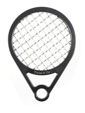 71QO2tuUCxL._SL1500_.jpg Twist Up Comb (Bond Black) - Alternative for Hair Sponges, Creates Curls and Twists for Black Men, Tennis Racket Design