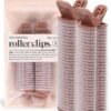 Kitsch Volumizing Hair Clips for Women - Hair Rollers for Volume & Curls - Volumizing Hair Products, Hair Roller Clips for Effortless Curls That Last - 2pc, Terracotta