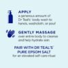 Dr Teal's Body Wash With Pure Epsom Salt, Detoxify & Energize With Ginger & Clay, 24 fl oz (Pack of 4)