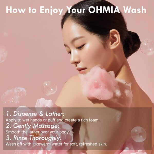 Red Bean Body Wash- Korean Gentle Exfoliating & Hydrating Cleanser, Visibly Smooths Skin Texture - Sensitive Skin Tested - Peptides & HA, Vegan & Cruelty-Free - 8.45 fl oz