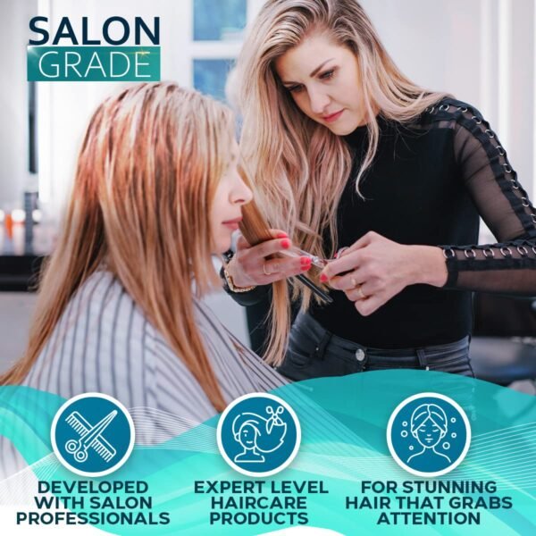 Biotin Hair Thickening Serum for Men and Women - Intense Strengthening Treatment Product with Natural Botanical Oil Blend to Help Boost Thin Hair - Repair Thinning Hair, Increase Volume and Shine