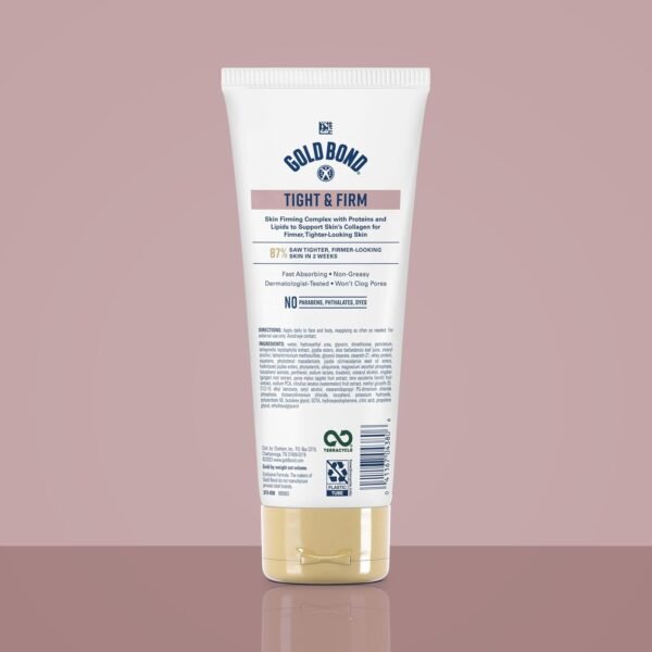 Gold Bond Age Renew Tight & Firm Body & Face Lotion with Proteins & Lipids, Skin Firming Lotion for Women & Men With Aging, Dry Skin, 8 oz.