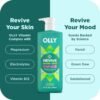 OLLY Revive Body Wash with Magnesium, Electrolytes & Vitamin B12– Nourishing Cleanser for Skin Barrier Repair, Deep Hydration, Refreshing Nerolidew Scent, 17 oz
