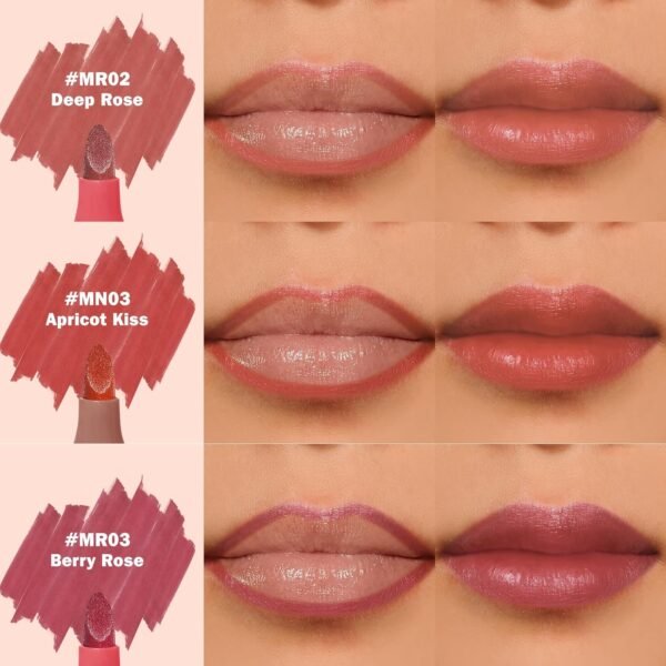71R3hahCsL._SL1500_.jpg KIMUSE Lip Stain Tip Marker Set, Long Lasting Waterproof Smudgeproof Lip Liner Stain, Matte Natural Finish, All Day Wear Lip Color (Rouge Essentiel)