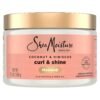 SheaMoisture Hair Mask Coconut & Hibiscus for Dry Curls Hair Mask with Shea Butter 11.5 oz
