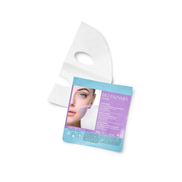 71RU8nz34BL._SL1500_.jpg Talika Bio Enzymes Anti-Ageing Mask - Smoothing Anti-Ageing Face Mask - Biocellulose Moisturising Mask - Second Skin Effect Beauty Sheet Mask - 12g