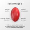 Nano Pomegranate Supplement CLINICALLY Proven Brain Supplement with Anti Aging, Nanotech Delivers 100 Times The Power of Pomegranate Seed Oil in its Natural Form, 1 Bottle 60ct
