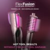 71RpTeDN2TL._SL1500_.jpg Shark FlexFusion Hair Straightener & Powerful Hair Dryer with Fusion Hair Brush, Ceramic Air Styler with Auto-Wrap Hair Curlers & Concentrator, Ceramic Plates, Cosmic Blush HD641S