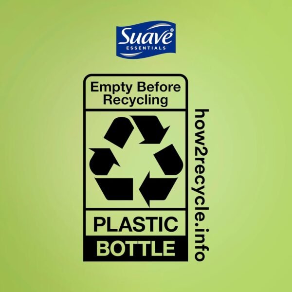 Suave Moisturizing Body Wash, with Juicy Apple and Vitamin E Extract, No Parabens, No Phtahaltes, 18 Oz Pack of 6