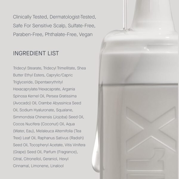 Pre Wash Hair Oil - Removes Build Up, Eases Detangling, Minimizes Breakage - Sulfate Free 4C Hair Products for Textured, Curly Hair (4oz)