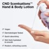 CND Scentsations Hand & Body Lotion, Deep Moisturizing and Hydrating Formula for Dry Damaged Skin, Dermatologically Tested, 8.3 oz.