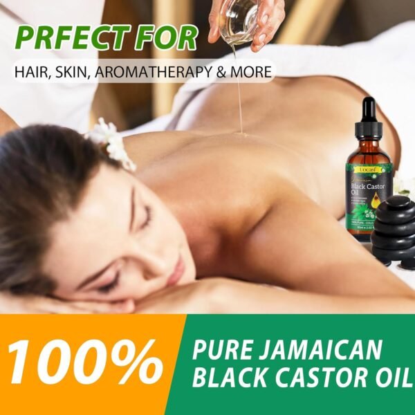 71SA6zM4bYL._SL1500_.jpg Jamaican Black Castor Oil - 100% Pure and Organic, Cold Pressed in Glass Bottles for Hair Growth, Eyebrow Nourishment, and Skin Hydration