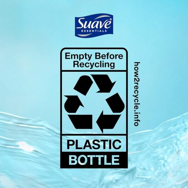 Suave Moisturizing Body Wash, with Ocean Breeze Scent and Vitamin E Extract, No Parabens, No Phtahaltes, 18 Oz Pack of 6