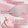 71SJWioelaL._AC_SL1500_.jpg Sleep Mask for Women Eyelash Extension, Eye Mask for Lash Extensions No Pressure 3D Contoured Lash Extension Sleep Mask, Block Out Light Sleep Protector Eye Shade Cover for Travel Yoga Nap
