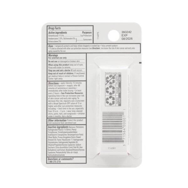 O'Keeffe's Lip Repair SPF 35 Lip Balm - Stick (3 Pack) - Sun-Safe Moisturizer for Extremely Cracked, Dry Lips