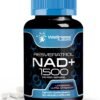 NAD Supplement, 1500mg - Liposomal NAD+ Supplement with Resveratrol, NAD Plus Boosting - Support Cellular Health, Stamina & Healthy Aging - Ultra Strength Capsules, USA Made