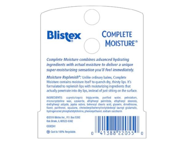 71T0TtzvmL._SL1500_.jpg Blistex Complete Moisture Lip Balm, 4 pack