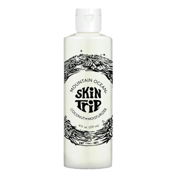 Mountain Ocean Skin Trip Coconut Lotion | 8oz | For All Skin Types | Coconut Oil, Aloe Vera, & Lanolin