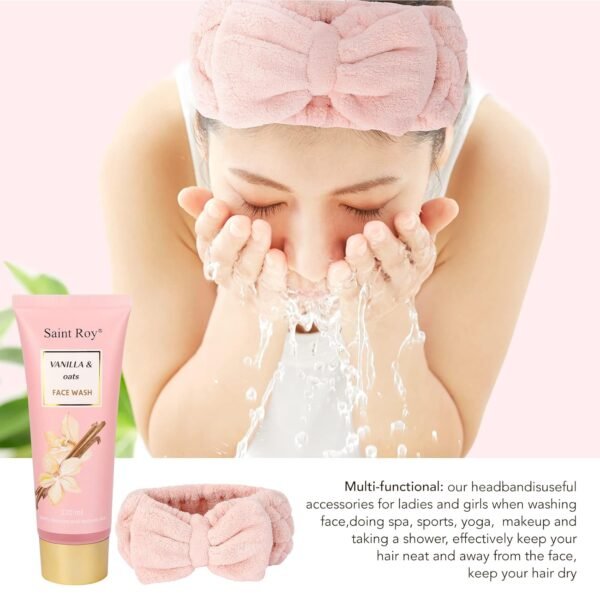 Bath and Body Gift Baskets for Women, 12 Pcs Vanilla Oat Spa Gifts for Women. Bath Gift Set Enriched Shea Butter. Home Spa with Shower Gel, Body Oil, Saint Roy Gifts for Mom