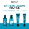 Redken Redken Extreme Length Triple Action Treatment Mask, Rinse-Out Mask With Biotin & Niacinamide