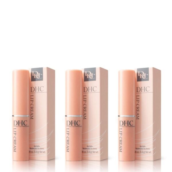 71TJKSMSB6L._SL1500_.jpg DHC Lip Cream 3 pack, Ultra-Moisturizing, Soothing, Hydrating, Dry, Chapped Lips, Protecting, Fragrance and Colorant Free, 0.05 oz. Net wt.