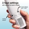 71TRqJF7EyL._AC_SL1500_.jpg BONDIBOOST 6-in-1 Everlast Airstyler System - Wet to Dry Hair Styler, Hair Dryer Brush with Curlers, Round Brushes, Dryer & Concentrator Attachments, Versatile Heat & Airflow Settings + All Hair Types