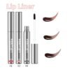 3 Colors Long-Lasting Peel Off Lip Liner Set, Lip Stain Liner Combo Waterproof & Smudge-Proof Makeup Gift