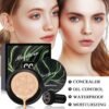 71TY6ChdOiL._SL1200_.jpg Air Cushion CC Cream Mushroom Head Foundation, Moisturizing BB Cream Makeup Long Lasting Matte Concealer (Natural)