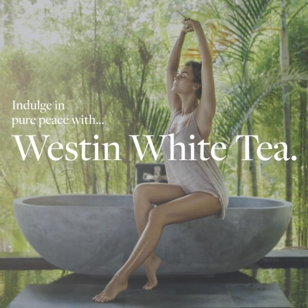 Westin White Tea Aloe Lotion - 8 oz Skin Moisturizer with Signature Scent