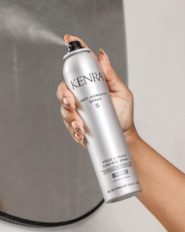 Kenra Professional Anti-Humidity Spray 5 | Frizz & Static Control Spray |72-Hour Humidity Resistance & Protection | Lightweight, Low Hold Formula | Thermal Protection | 5oz