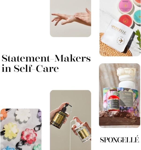 Spongelle Beach Grass Wild Flower Buffer Body Scrubber | Bath & Shower Loofah for Women | Exfoliator with Body Wash Infused Sponge | 14+ uses