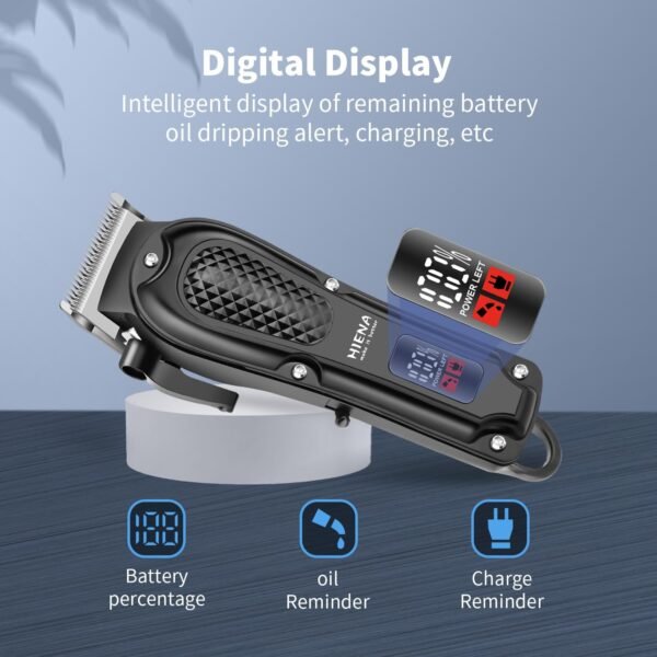 Professional Hair Clipper Set for Men, Cordless Barber Clippers Set and Trimmer Kit, Electric Beard Trimmer & Nose Trimmer Kit, Foil Shaver & Men's Facial Grooming Tool Kit, Gifts for Men