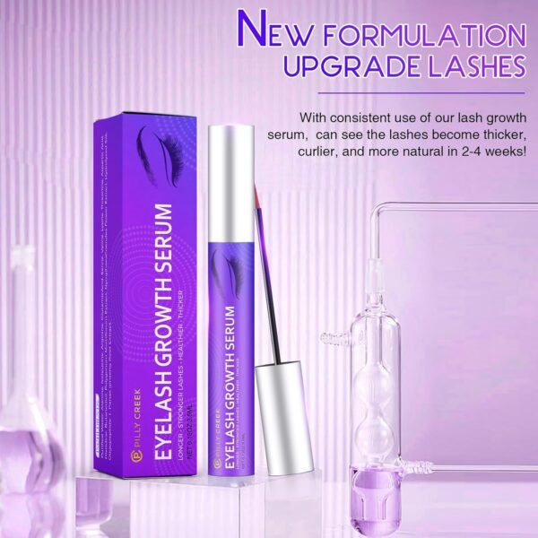 71TokxaWPzL._SL1500_.jpg Premium Eyelash Growth Serum and Eyebrow Enhancer, Lash Serum, Eyelash Serum, Boost Lash Growth Serum, Advanced Formula - Boost, Longer, Thicker, Fuller Lashes