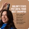 BOLDIFY Hair Fibers (12g) - Fill In Thinning and Fine Hair for an Instantly Fuller, Thicker Look - 14 Shades for Women & Men - Black
