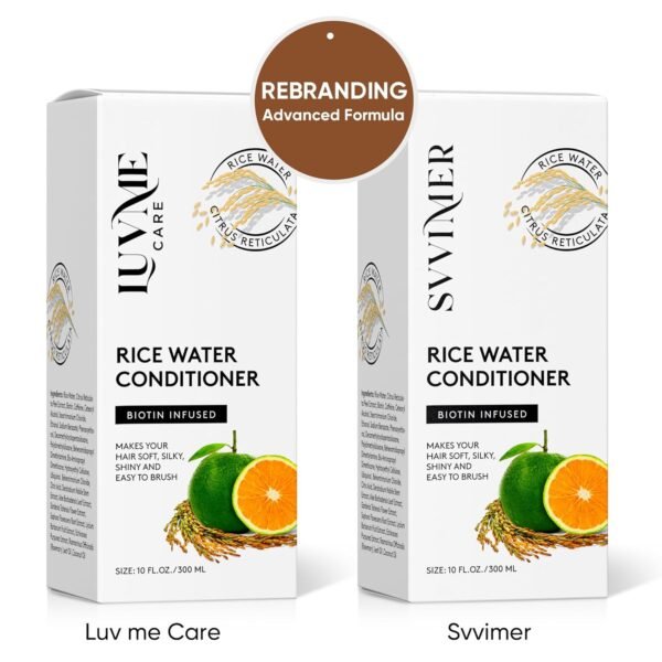 Rice Water Hair Growth Conditioner - Thickening Conditioner with Biotin for Hair Loss and Thinning Hair - Sulfate Free for Women and Men 10 Fl Oz (Pack of 1)