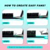 71TzXcGZI4L._SL1500_.jpg VAVALASH Cashmere Easy Fan Lashes 0.03 0.05 0.07 C/CC/D/DD Volume Lash Extensions 8MM-20MM Matte Black Self Fanning Eyelash Extensiones, Professional Supplies for Lash Artists (D-0.05,8-15mm)