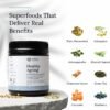 Healthy Ageing Supplement Powder, Anti-Ageing Effects, Contains Quercetin, Resveratrol and Nrf2 Activators, Antioxidants Rich Nutrient-Dense, Non-GMO, Vegan (180 Grams (30 Servings)