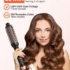 71UWrc5rylL._AC_SL1500_.jpg Nimmu Thermal Brush for Blowout Look, 1.5 inch Heated Round Brushes Curling Iron with 10 Temperature Control, Hot Brush Styler Dual Voltage for Travel, Rose Gold