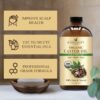 71UZUdwrMBL._SL1500_.jpg Handcraft Blends Cold-Pressed Organic Castor Oil in Glass Bottle - 16 Fl Oz - 100% Pure and Natural - Premium Grade Carrier Oil for Hair Growth, Eyelashes and Eyebrows - Hair and Body
