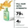 Garnier Fructis Hair Filler Strength Repair Serum Treatment with Vitamin Cg, Hair Serum for Weak, Damaged Split Ends, 3.8 Fl Oz, 1 Count