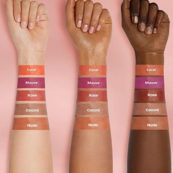 OETUIOW Lip Stain Peel off, Long-Lasting Lip Liner Stain, Moisturizing & Enhancing Complexion for All Skin Types Women, Waterproof, Easy to Use (Rose)