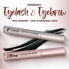 Herbishh Eyelash & Eyebrow Enhancing Serum – Nourishing Duo for Fuller-Looking Lashes & Brows, Safe for Lash Extensions, Fragrance-Free, Travel-Friendly Duo, 0.135 fl. oz each