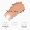 Josie Maran Color Stick & Lip Gloss Makeup Set - Argan Oil-Based Makeup Balm for Lips, Cheeks & Eyes + Hyaluronic Acid Infused Plumping Lip Gloss (4 Piece Set)