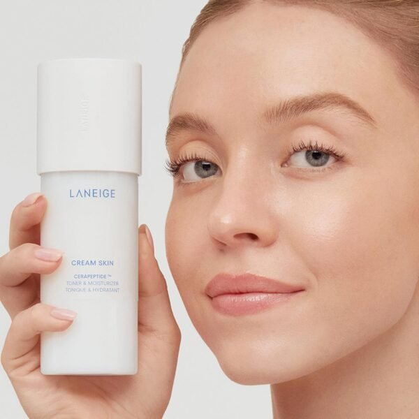 LANEIGE Water Bank Blue Hyaluronic Cream Moisturizer: Hydrating Korean Face Cream with Squalane & Ceramide for Skin Barrier Support, Dermatologist-Tested