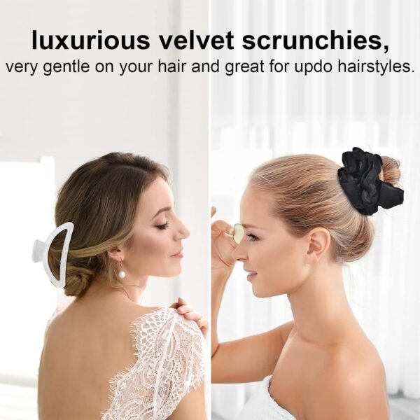 71V2OL3Rb2L._SL1500_.jpg CORATED No Heat Curlers, Heatless Curls for Long Hair, Heatless Curling Rod Headband You Can Sleep In, Silk DIY Hair Styling Tools Kit