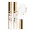 3 PACK Lip Oil Gloss, Hydrating Non-Sticky Lip Oil, 100% Natural Oil Clear Lip Gloss, Lightweight Lip Moisturizer (Gold & Honey & Coconut)
